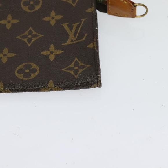 LOUIS VUITTON Monogram Bucket GM Accessory Pouch LV Auth th6063 - Picture 14 of 16